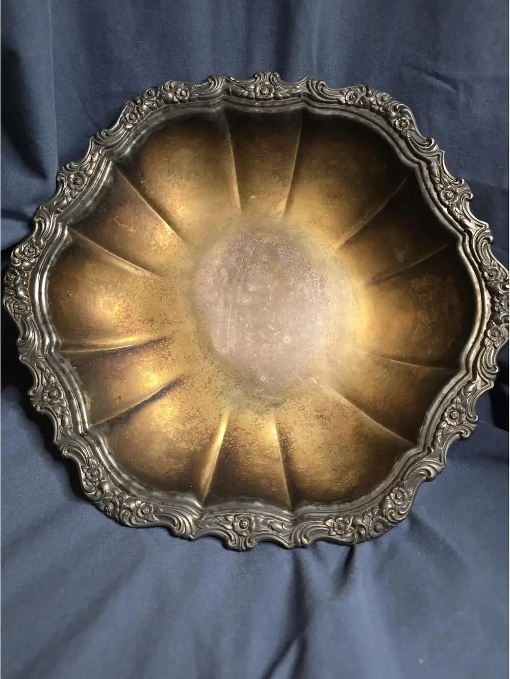 Vintage Countess Silver Plated Bowl